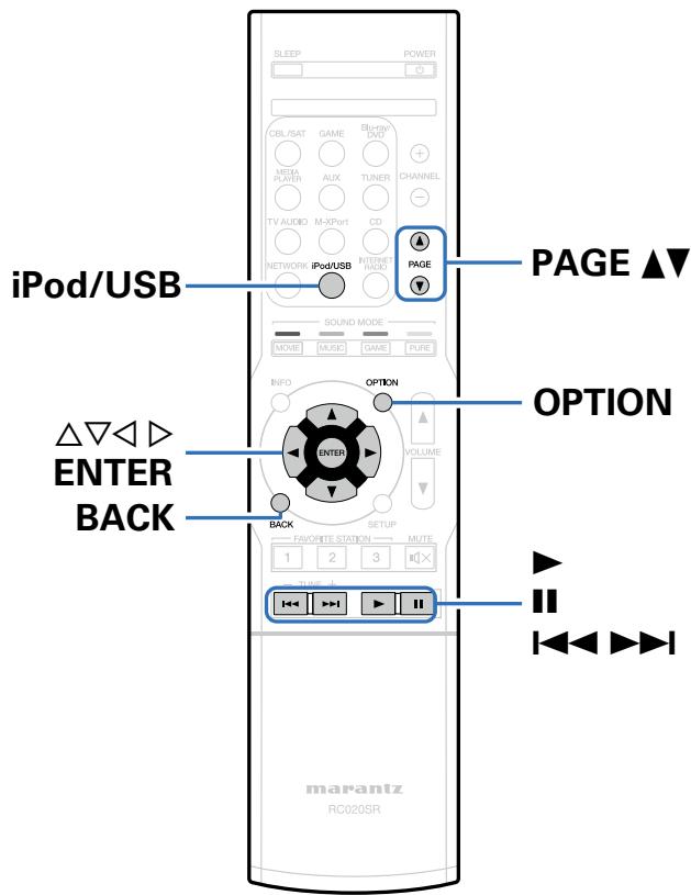 MARANTZ NR1504B - Lecture du contenu d'un dispositif mémoire USB - 1
