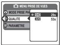 FUJIFILM A100 - Choix de la taille du cadre - 1