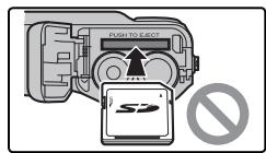 FUJIFILM A100 - ■ Insertion d'une carte mémoire - 3