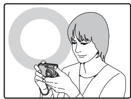 FUJIFILM A100 - Comment tenir l'appareil photo - 1