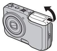 FUJIFILM A100 - ■ Insertion d'une carte mémoire - 1