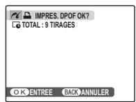 FUJIFILM A100 - Impression de la commande d'impression DPOF - 5