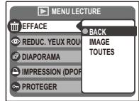 FUJIFILM A100 - Utilisation du menu Lecture - 4