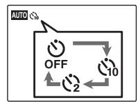 FUJIFILM A100 - Reglez le retardateur. - 2