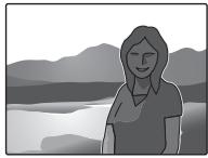 FUJIFILM A100 - Choix d'une valeur de compensation de l'exposition - 1