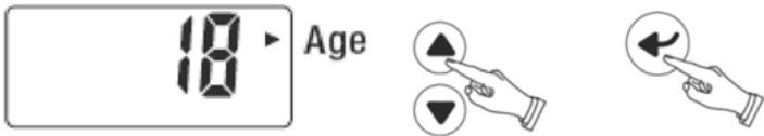 TERRAILLON FITNESS COACH STYLE - Reglage de l'age - 1