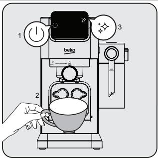 BEKO EXPRESSOCEP5304X - Première utilisation - 6