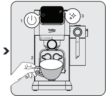 BEKO EXPRESSOCEP5304X - Prève použitie - 4