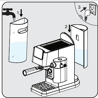 BEKO EXPRESSOCEP5304X - Première utilisation - 4
