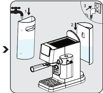 BEKO EXPRESSOCEP5304X - Primer uso - 3