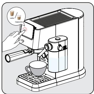 BEKO EXPRESSOCEP5304X - Preparación de Cappuccino & Latte - 5