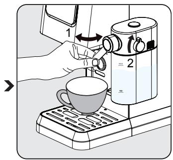 BEKO EXPRESSOCEP5304X - Preparación de Cappuccino & Latte - 2