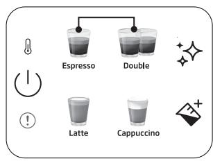 BEKO EXPRESSOCEP5304X - Mengeneinstellung für Latte, Cappuccino &amp; Milchschauum - 3