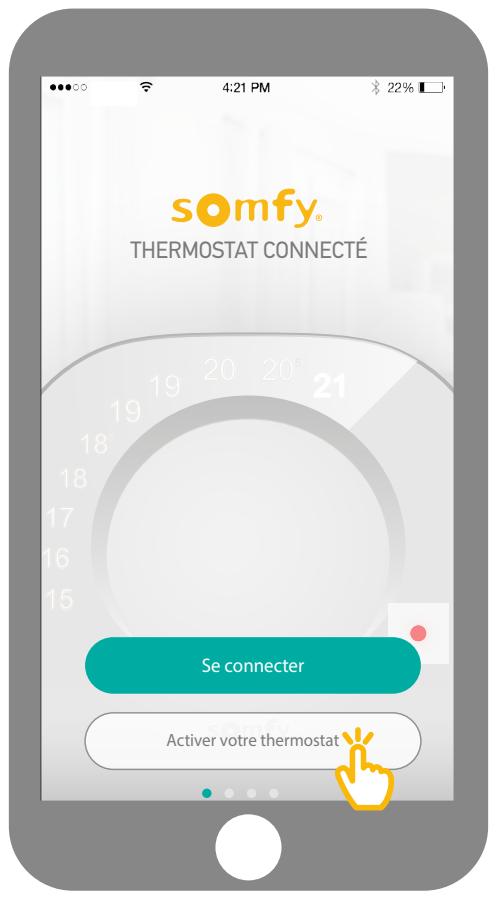 SOMFY 4387120 - Activation de votre Thermostat - 1