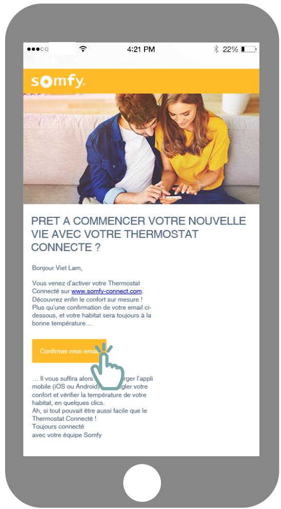 SOMFY 4387120 - Activation de votre Thermostat - 2