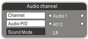 SIGMATEK DVB-160 HDMI - Choix du mode audio - 1