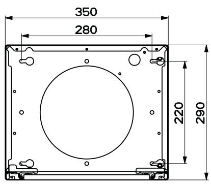 FABER VOLUTE iNOX ASO - Encombrement - 1