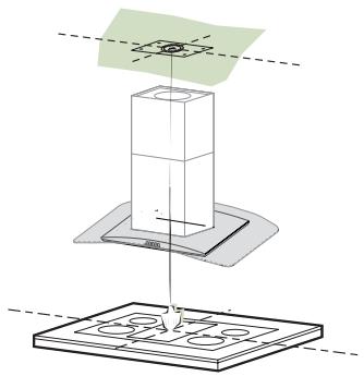 FABER VOLUTE iNOX ASO - Encombrement - 5
