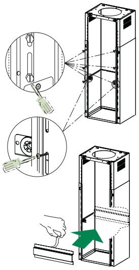 FABER VOLUTE iNOX ASO - Fixation Treillis/Conduit - 1