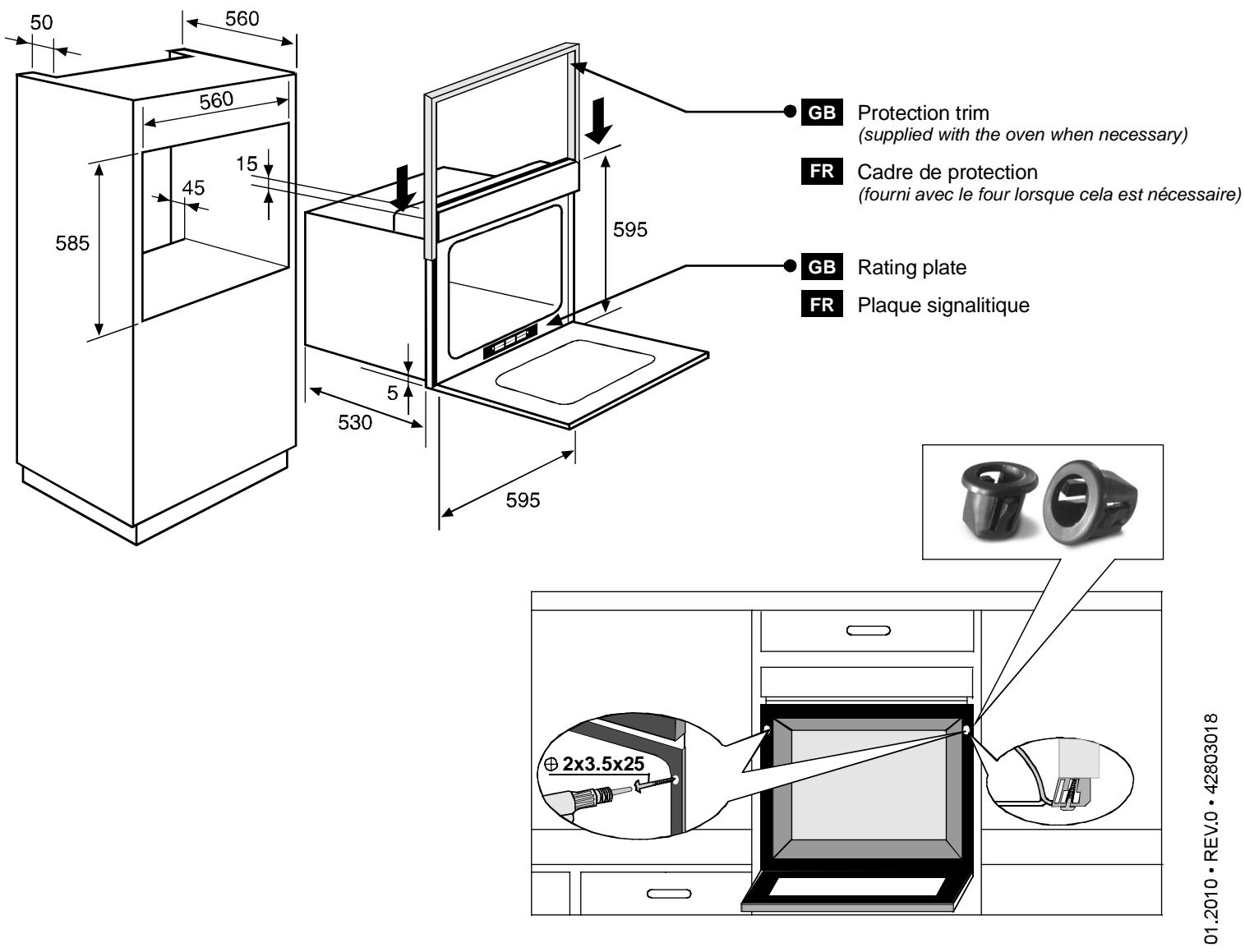 IBERNA FI0012/1 X INOX - CONSIGNES UTILES: - 3