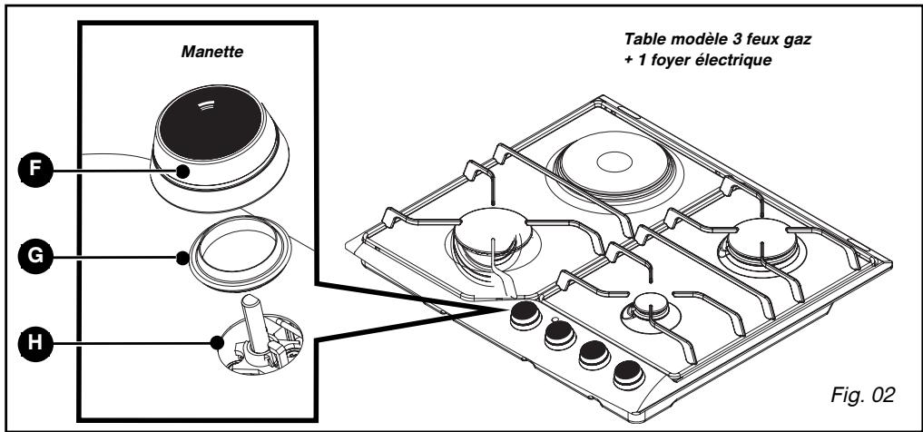 DE DIETRICH DTE 1111X INOX - DESCRIPTION DE VOTRE TABLE - 2