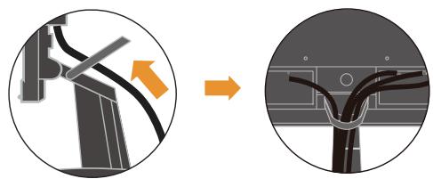 LENOVO ECRANL27M-28 - Connexion et mise en marche de votre moniteur - 15