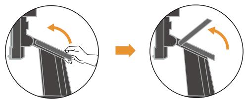 LENOVO ECRANL27M-28 - Connexion et mise en marche de votre moniteur - 14