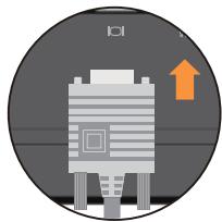 LENOVO ECRANL27M-28 - Connexion et mise en marche de votre moniteur - 6