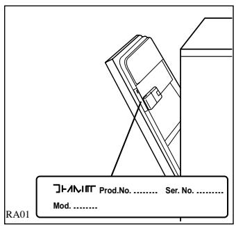 ARMAR IZZI ALUCO - Plaque signalétique - 1