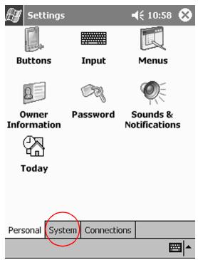 HP H3800 - Realign the screen - 2