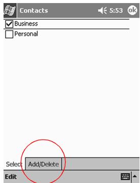 HP H3800 - Categorize your contacts - 3