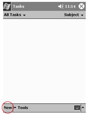 HP H3800 - Create a task and set a reminder - 2