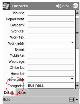 HP H3800 - Categorize your contacts - 2