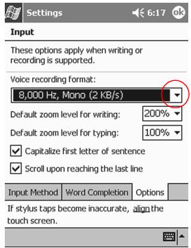HP H3800 - I want to improve the quality of the voice recording - 2