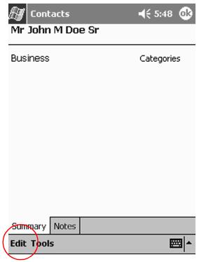HP H3800 - Categorize your contacts - 1