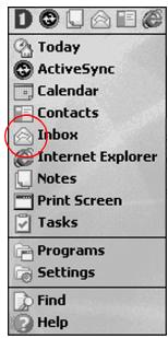 HP H3800 - Set up an e-mail service - 1