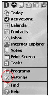 HP H3800 - Change the backlight settings - 1