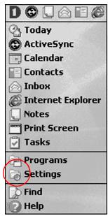 HP H3800 - Realign the screen - 1