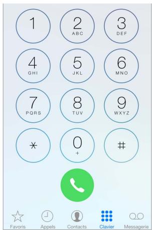 APPLE iPH 4S 8GO - Passer un appel - 1