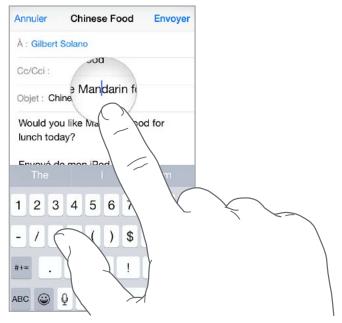 APPLE iPH 4S 8GO - Modifier du texte - 1