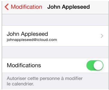 APPLE iPH 4S 8GO - Partager des calendriers iCloud - 1