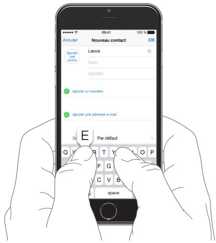 APPLE iPH 4S 8GO - Saisir du texte - 1