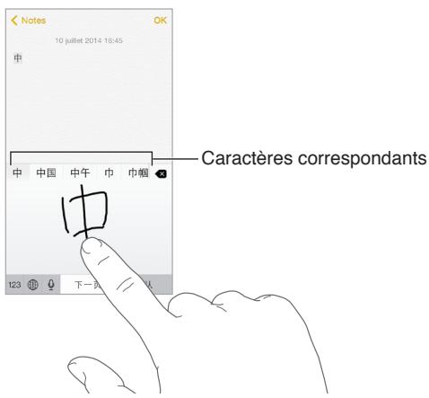 APPLE iPH 4S 8GO - Méthodes de saisie spéciales - 1