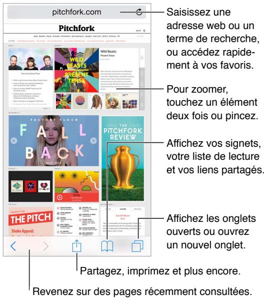 APPLE iPH 4S 8GO - Safari en un coup d'oeil - 1