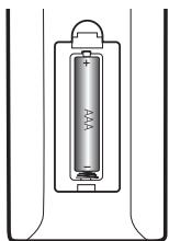 LG XB66 - Insertion de la pile - 1