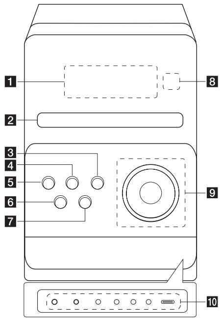 LG XB66 - Panneau avant - 1