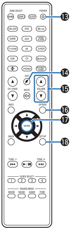 DENON AVC-X3800H - Touches curseurs (  < 1 >) - 2