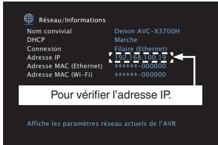 DENON AVC-X3800H - Contrôle de l'appareil à partir d'un contrôle Web - 1