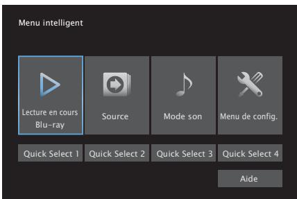 DENON AVC-X3800H - Fonction Menu intelligent - 1