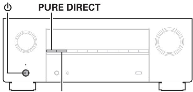 DENON AVC-X3800H - Réinitialisation des réglages d'usine - 1